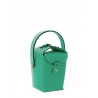 'Tuilerie' Nappa Leather handbag Green & Gold
