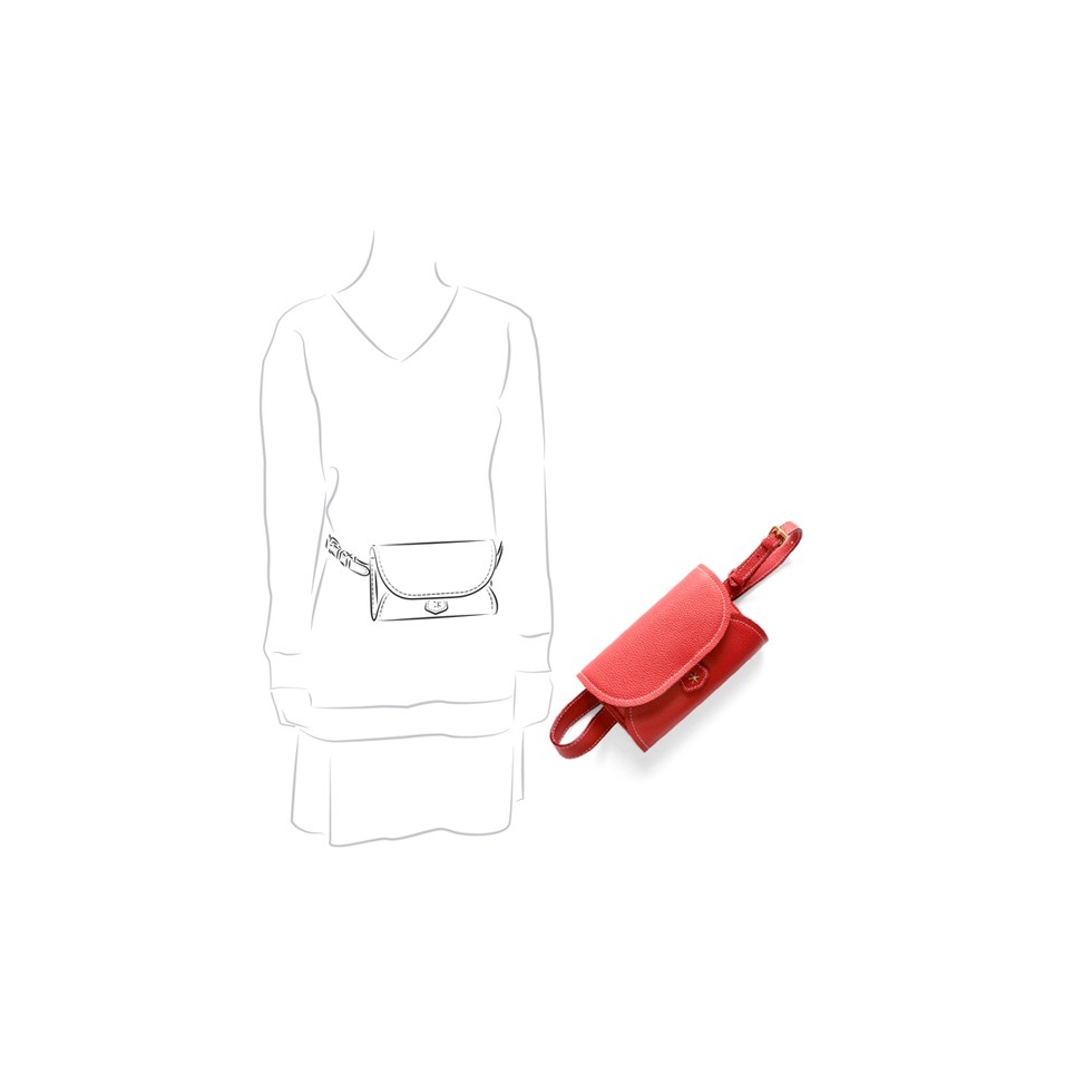 'Vingt Sept' Nappa Leather belt bag 