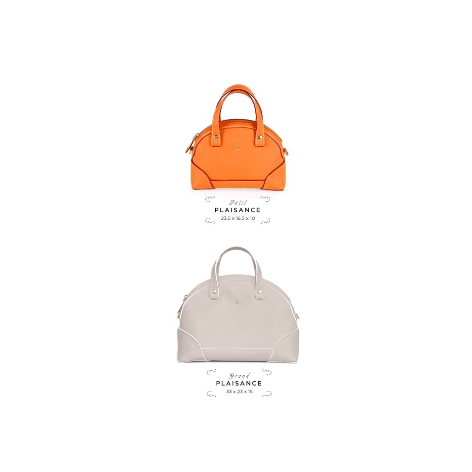 'Plaisance' Sac à main Cuir Nappa