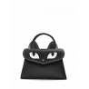 'Chantilly Le chat ' Sac à main Cuir Nappa Ebene