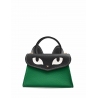'Chantilly Le chat ' Sac à main Cuir Nappa Lagon