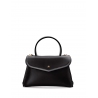 'Chantilly Soie' Sac à main Cuir Noir & Or