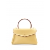 'Chantilly Soie' Sac à main Cuir Anis & Or