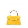 'Chantilly Soie' Sac à main Cuir Miel & Or