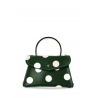 'Chantilly Soie Pois' Sac à main Cuir Sapin & Or