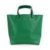 'Batignolles' Sac Cabas Cuir Nappa Lagon et Or
