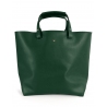 'Batignolles' Sac Cabas Cuir Nappa Sapin et Or