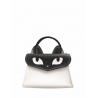 'Chantilly Le chat' Sac à main Cuir Nappa Neige
