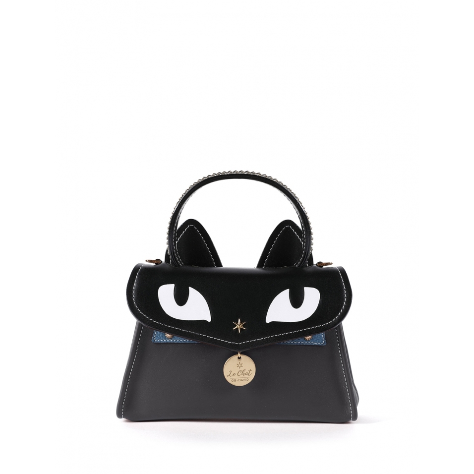 'Chantilly Le chat Premier' Sac à main Cuir Volcan