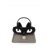 'Chantilly Le chat Premier' Sac à main Cuir Tourterelle