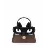 'Chantilly Le chat Premier' Sac à main Cuir Grizzli