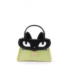 'Chantilly Le chat Premier' Sac à main Cuir Asperge