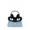 'Chantilly Le chat Premier' Sac à main Cuir Azur