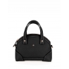 'Plaisance' Sac à main Cuir Nappa  Ébène & Or