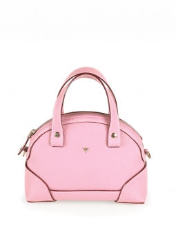 'Plaisance' Sac à main Cuir Nappa Poudré & Or