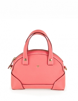'Plaisance' Sac à main Cuir Nappa Pastèque & Or