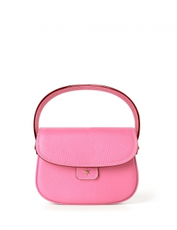 'Figaro' Nappa Leather Handbag Rose & Gold