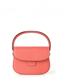 'Figaro' Sac à main Cuir Nappa Pastèque & Or