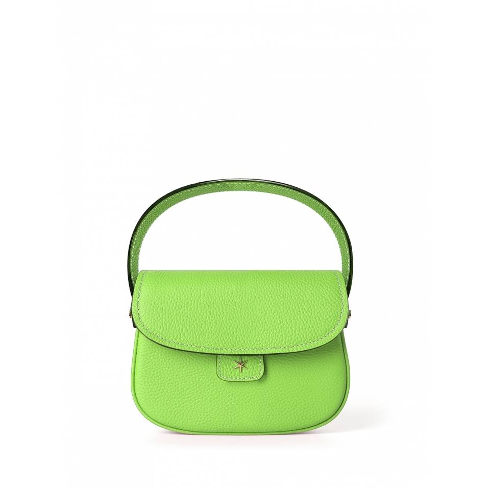 'Figaro' Sac à main Cuir Nappa Pomme & Or