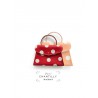 'Chantilly Pois' Nappa Leather handbag sizes options
