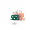 'Chantilly Pois' Nappa Leather handbag sizes options