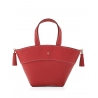 'Galet' Sac à main Cuir Écrevisse & Or