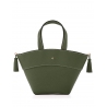 'Galet' Sac à main Cuir Taiga  & Or