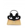 'Chantilly Le chat Premier' Sac à main Cuir Anis