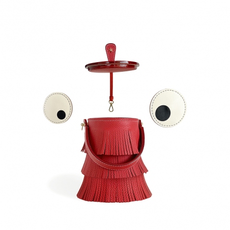 'Octopuce' Sac seau Cuir Nappa