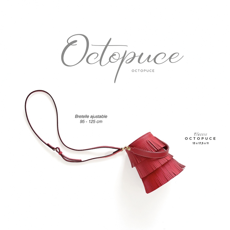 'Octopuce' Sac seau Cuir Nappa
