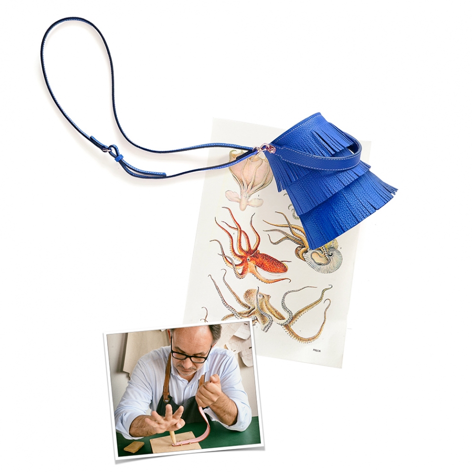 'Octopuce' Sac seau Cuir Nappa