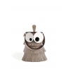 'Octopuce' Sac seau Cuir Nappa Tourterelle & Or